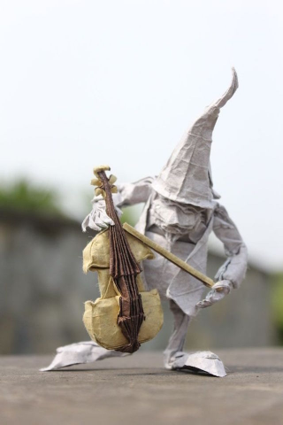 Illustration for article titled Papercraft Genius Creates Origami Dragons, Grim Reaper, and More